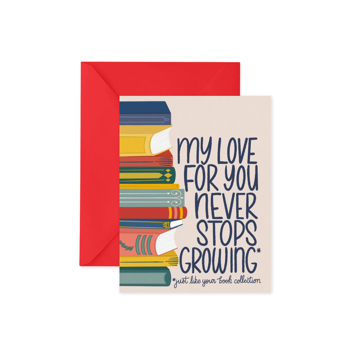 Book Lover Greeting Card – PosterityPaper