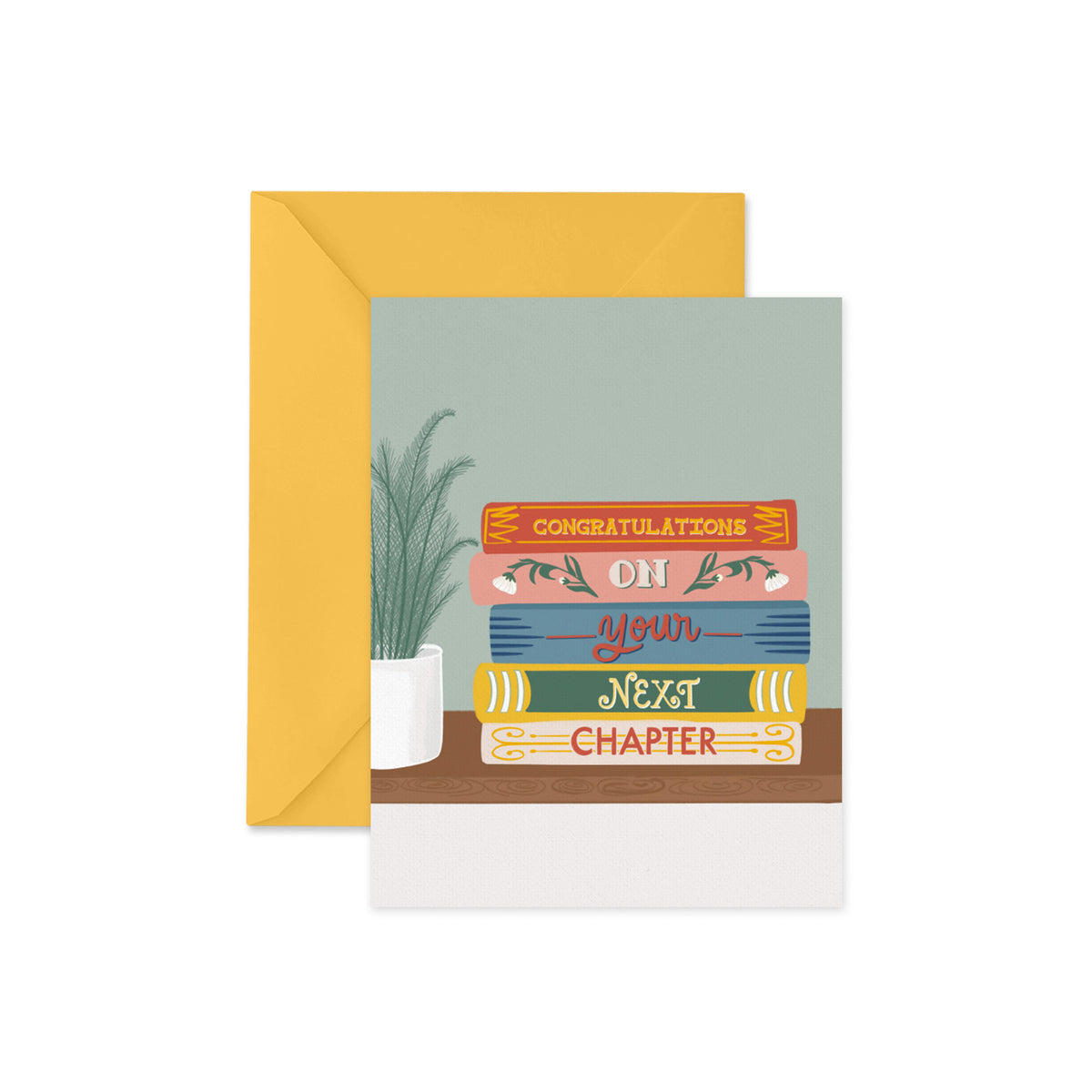 Next Chapter Greeting Card – PosterityPaper